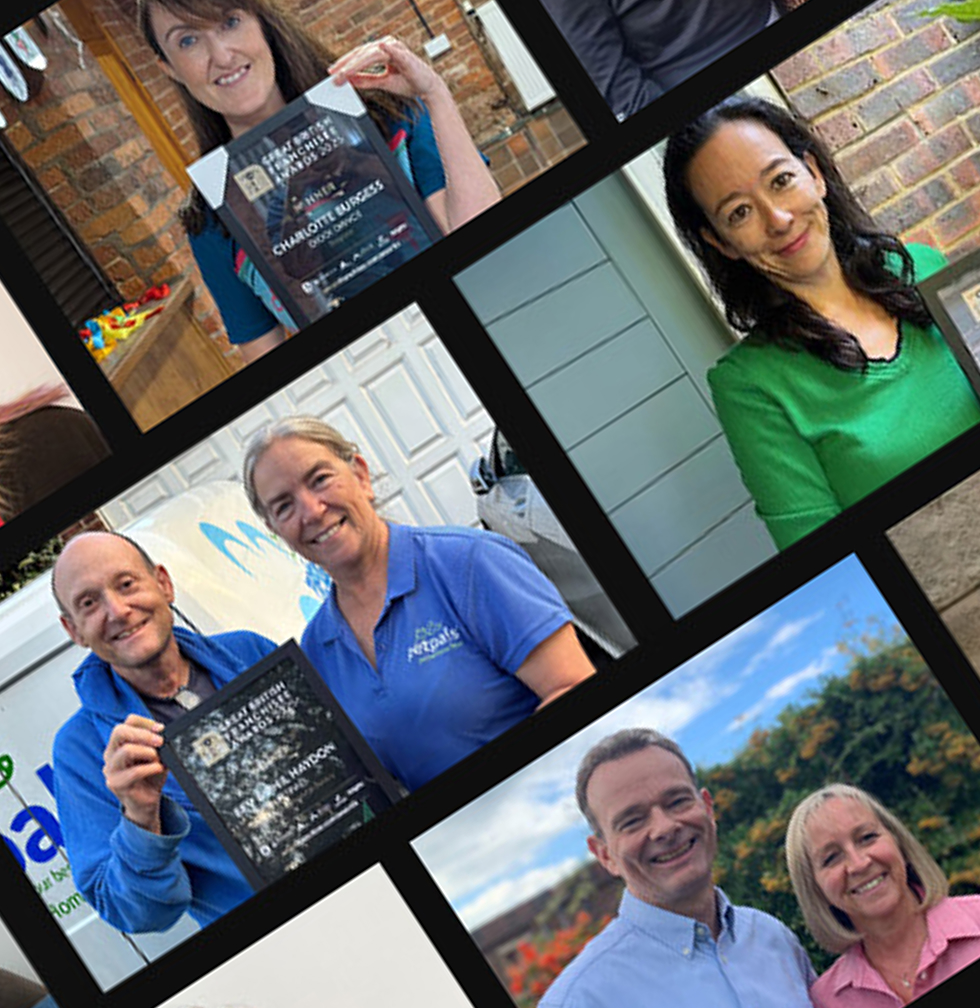 Winners of the Great British Franchisee Awards