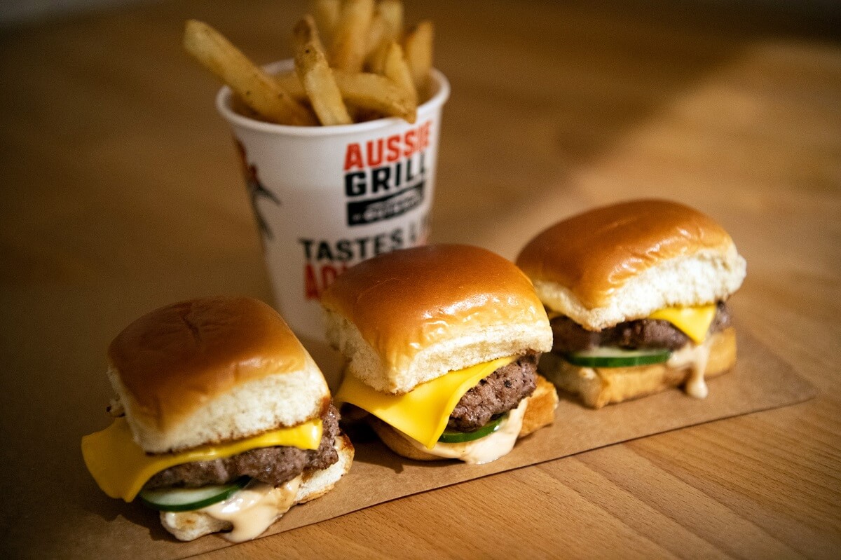 aussie grill franchise food
