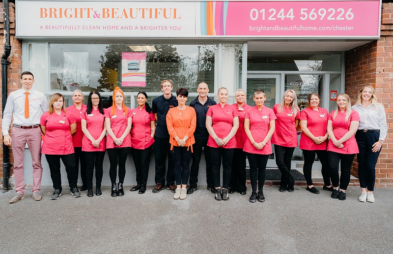 Bright and Beautiful domestic cleaning franchise bfa award finalist 2018