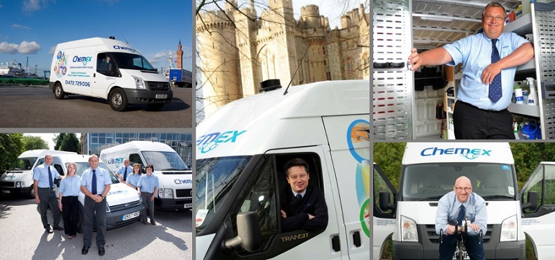 Chemex Franchise Business Opportunity Cleaning Hygiene Award winning lucrative profitable UK management van based mobile banner franchising franchisee owner