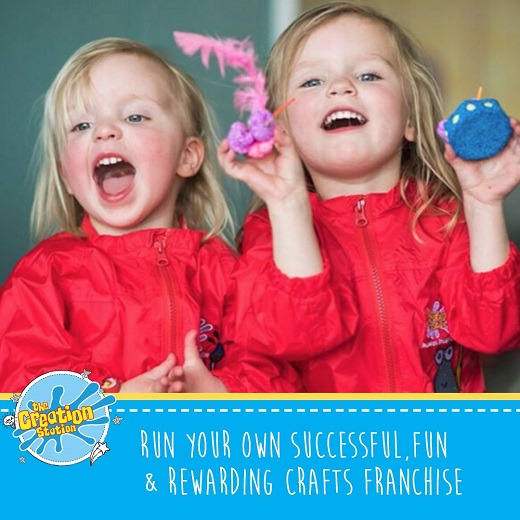 The Creation Station Franchise Business opportunity education fun teaching children creative job career business systems franchising franchisee owner