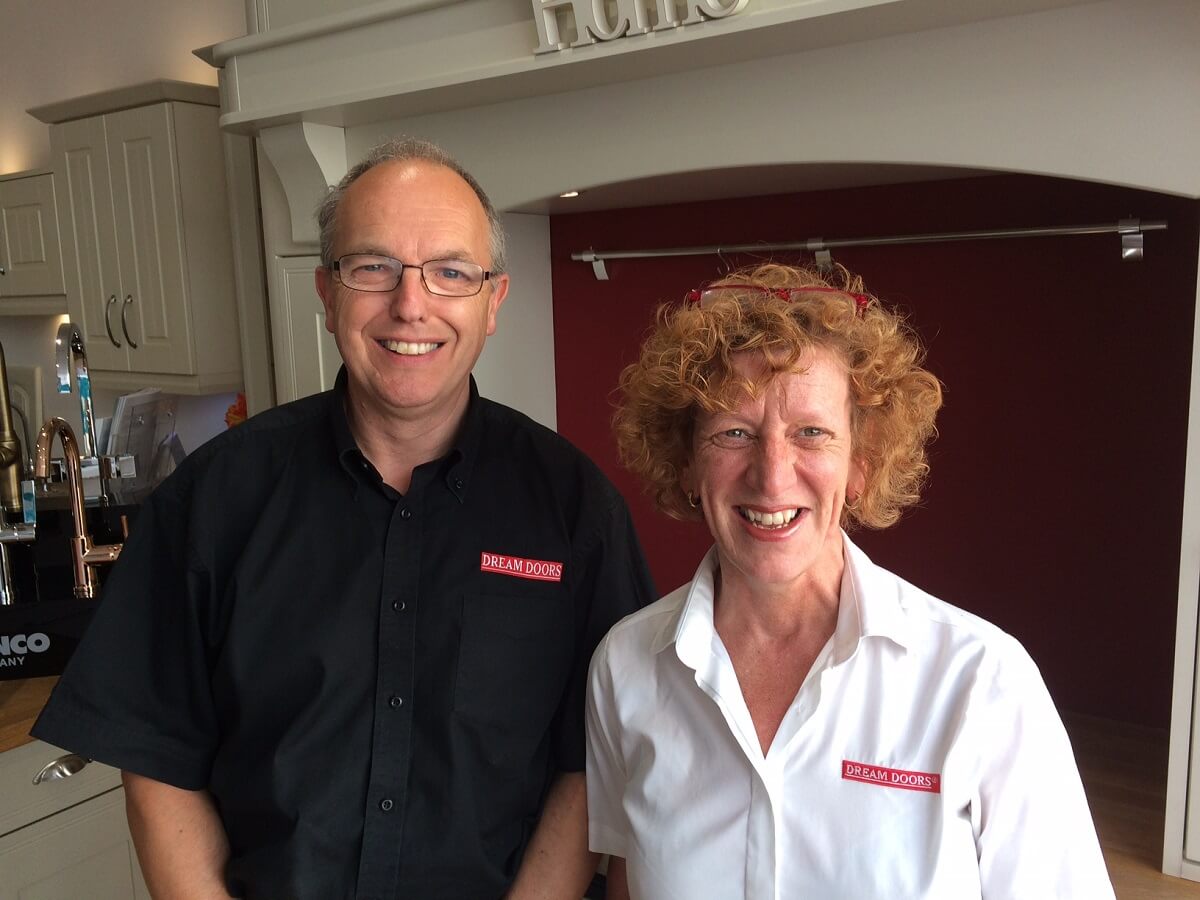 Dream Doors franchisees David and Kate Howle