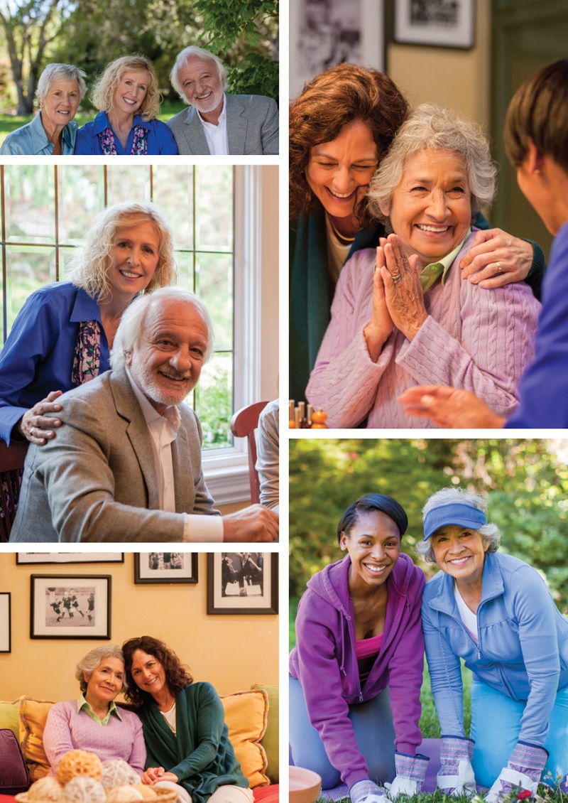 Home Care Assistance franchisees with senior customers