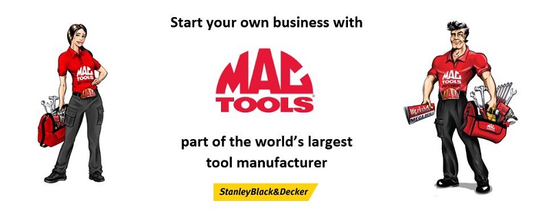 Mac Tools franchise business opportunity Tools career job automotive car tools mechanical franchisee owner investment flexible freedom profitable