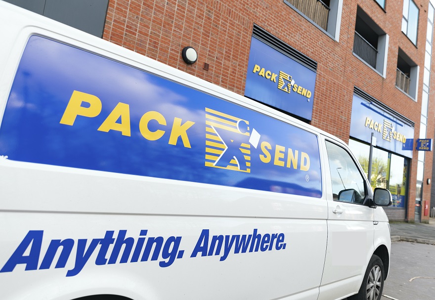 Pack and Send franchise van