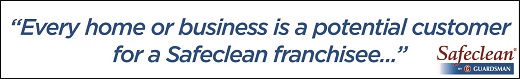 Safeclean Franchise Business Opportunity cleaning sort furniture carpet upholstery clean lucrative profitable support training