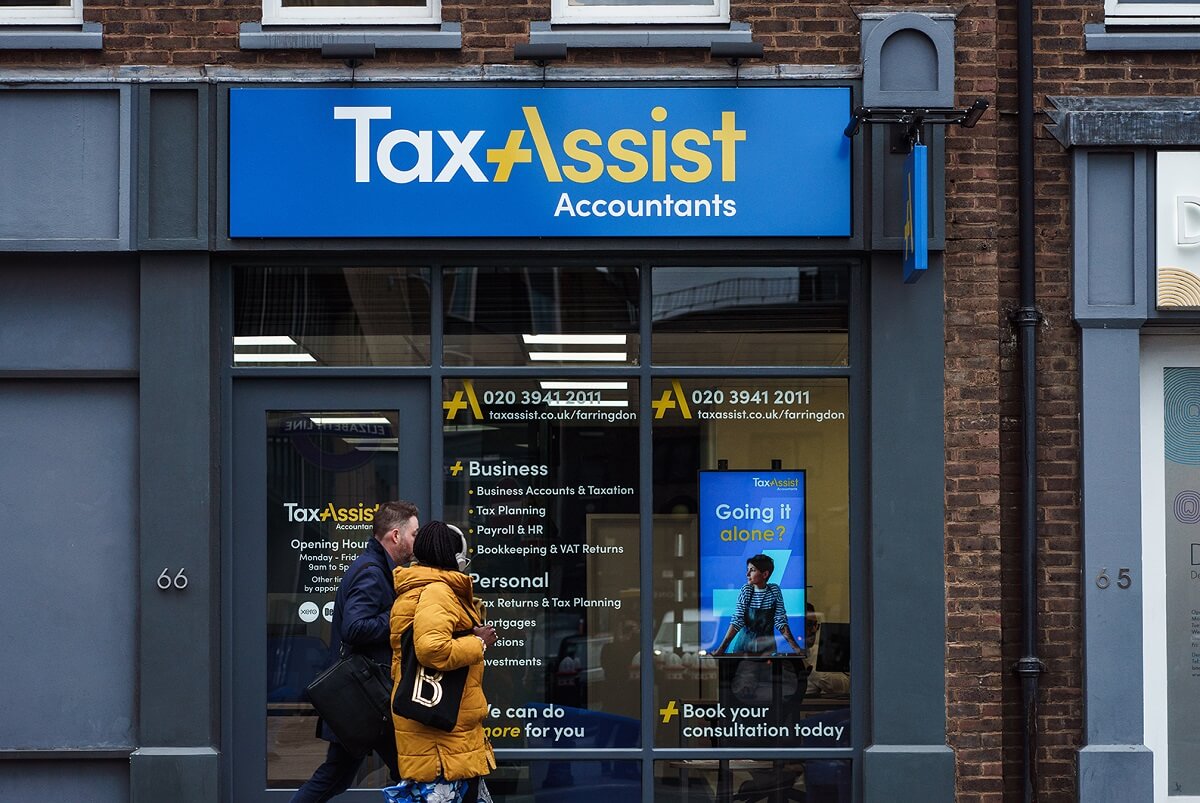 TaxAssist franchisees in various stores
