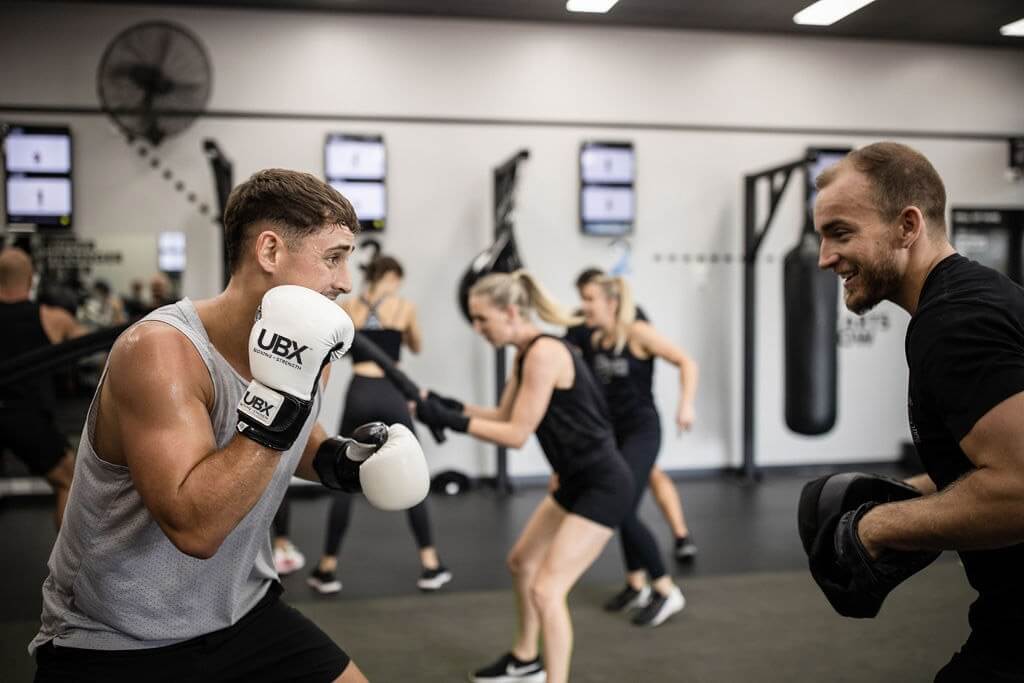 UBX members in gym