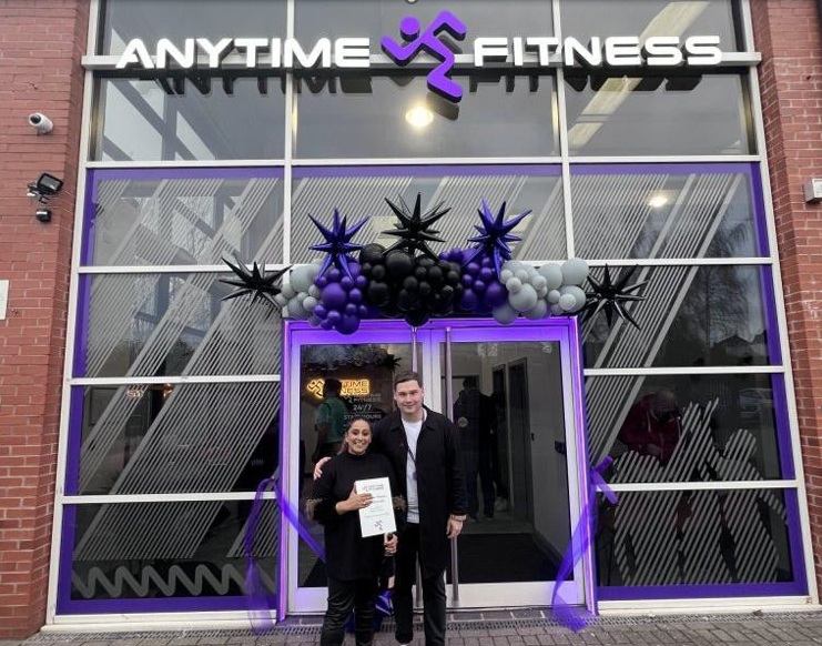 inside an Anytime Fitness gym