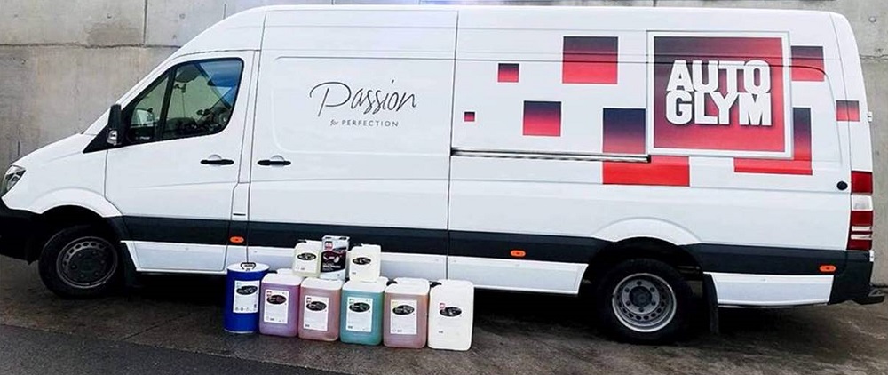 Autoglym van and products