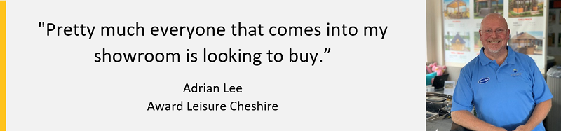 Award leisure Cheshire franchisee