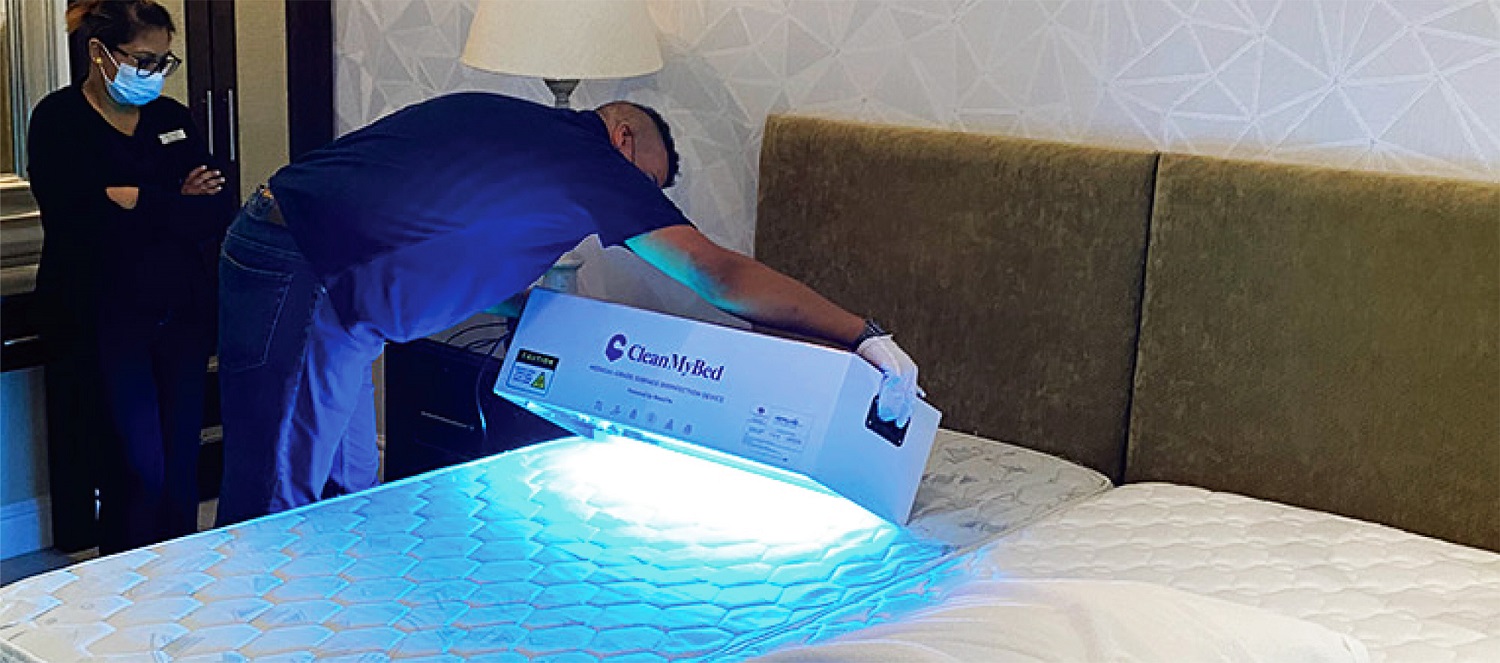 clean my bed franchise owner at work