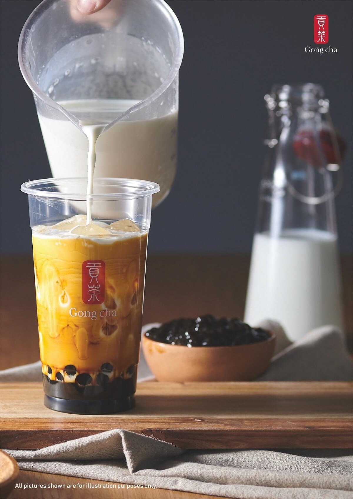 gong cha bubble tea