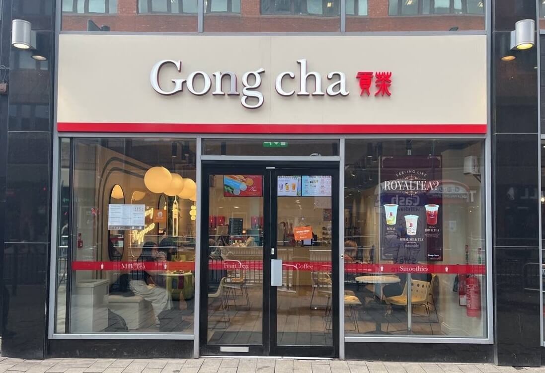 gong cha bubble tea