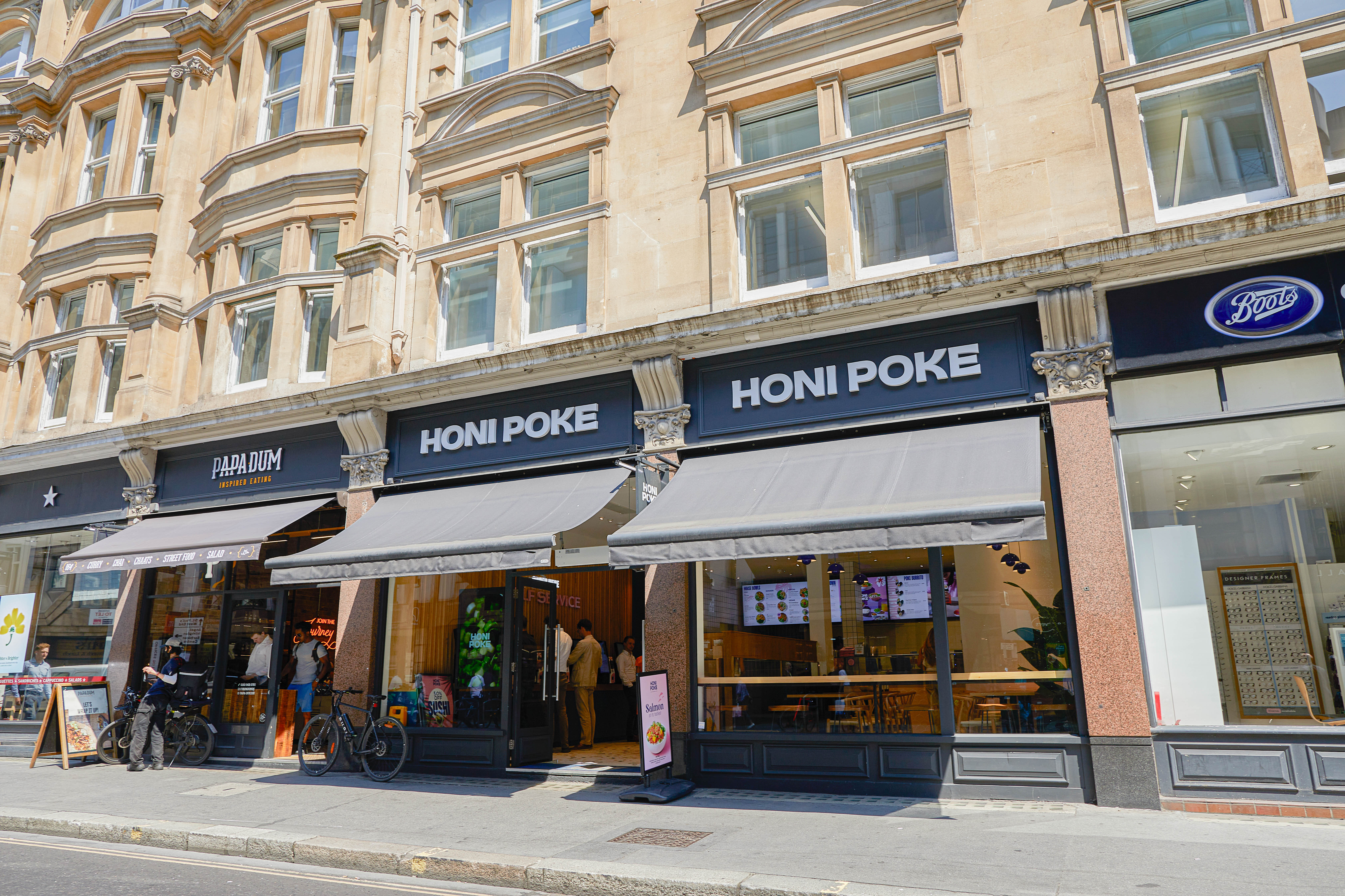 honi poke franchise store london