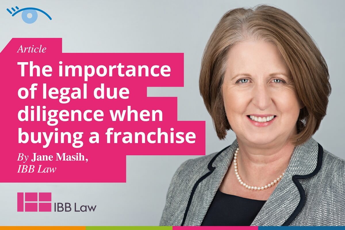 legal due diligence for buying a franchise