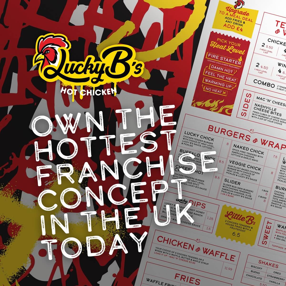 lucky B's hot chicken franchise