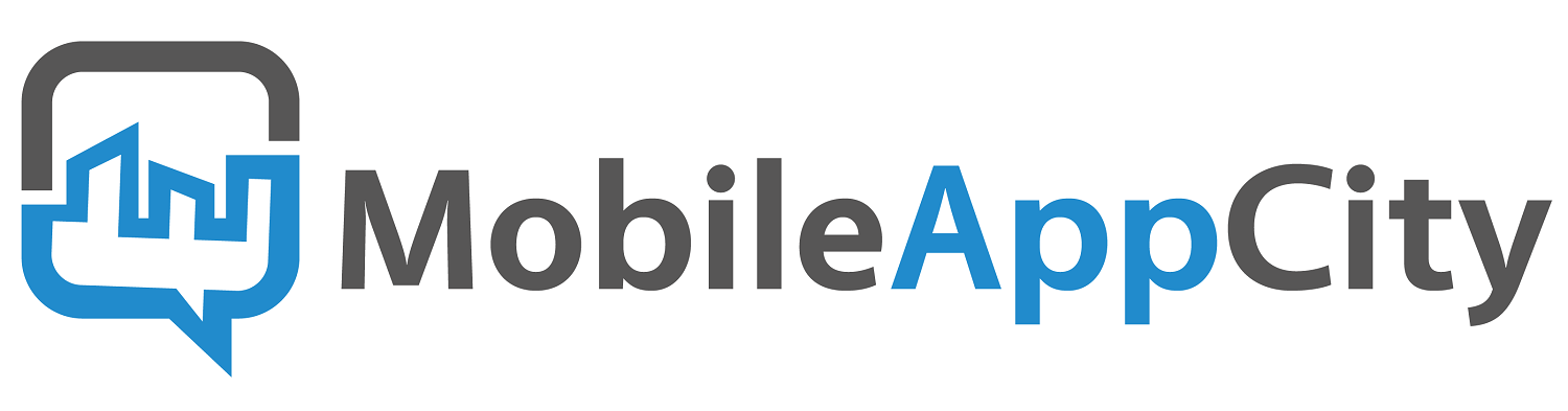 mobile app city logo
