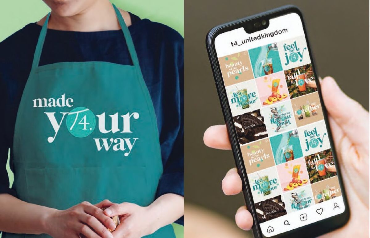 t4 bubble tea franchise