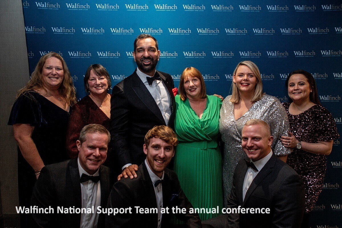 Walfinch National Support Team at the annual conference