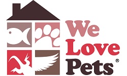 We Love Pets franchise Logo