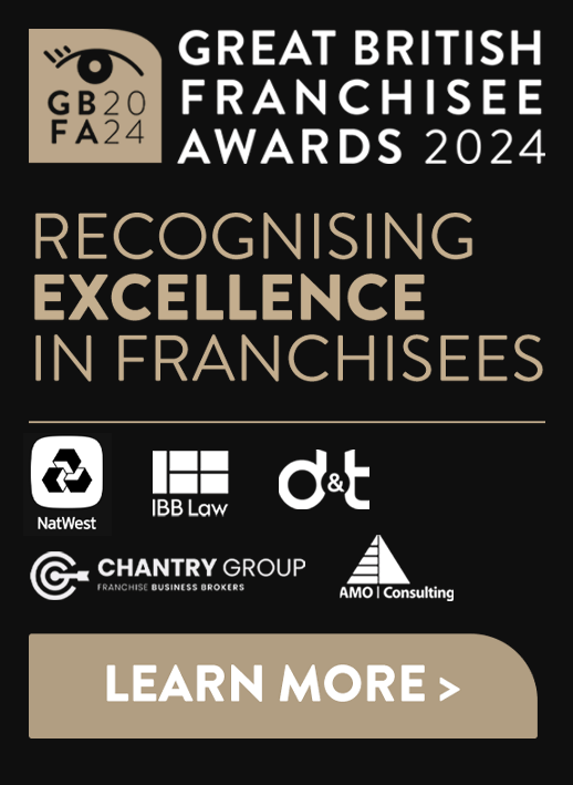 Great British Franchisee Awards Banner