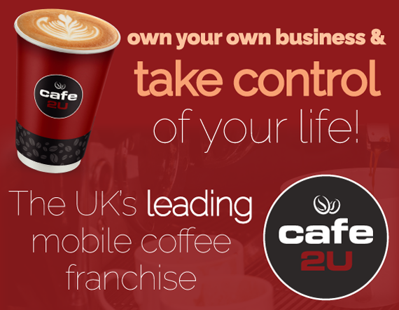 Cafe2U Franchise Logo Banner