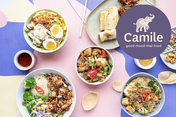Camile Thai Franchise Logo Banner