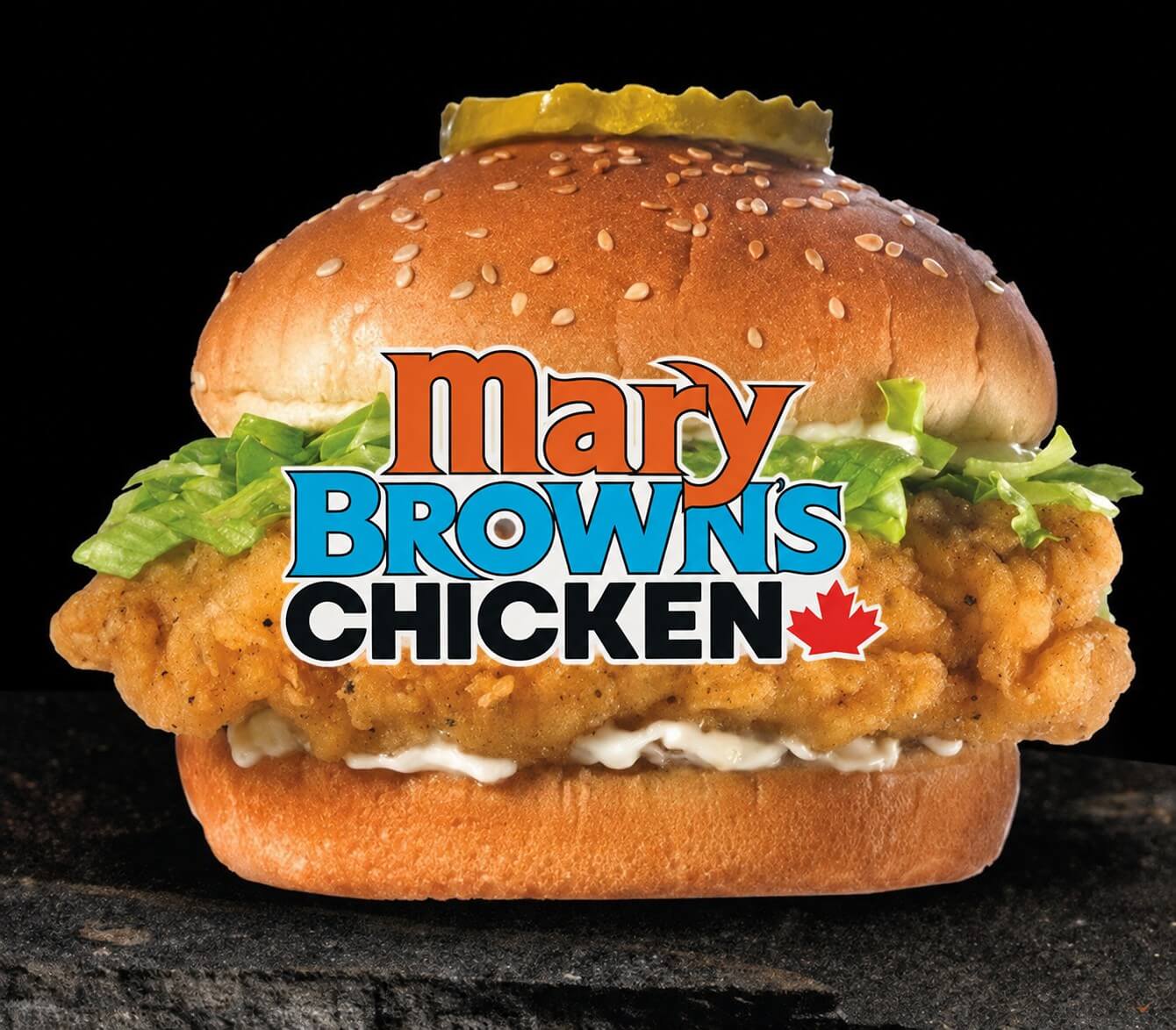 Mary Browns Chicken Franchise Logo Banner