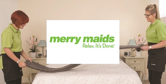 Merry Maid Franchise Logo Banner