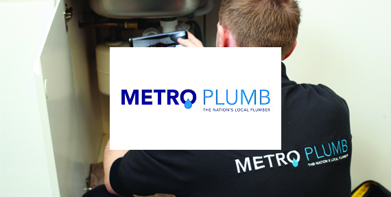 Metro Plumb Franchise Logo Banner