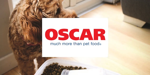 OSCARS Pet Food Franchise Logo Banner