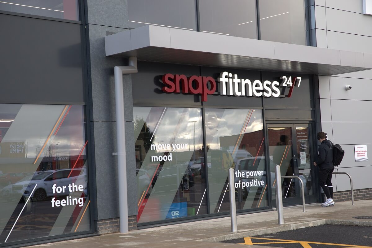 Snap Fitness Franchise Logo Banner
