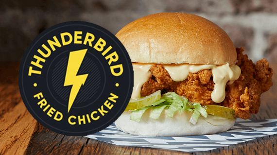 Thunderbird Fried Chicken  logo
