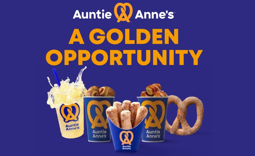 Auntie Annes Franchise Logo Banner