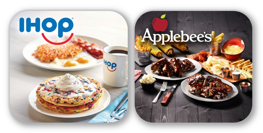 Applebee's and IHOP Franchise Logo Banner
