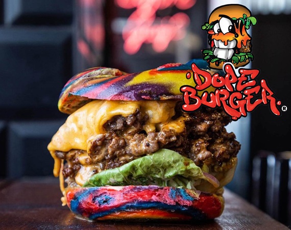 Dope Burger Franchise Logo Banner
