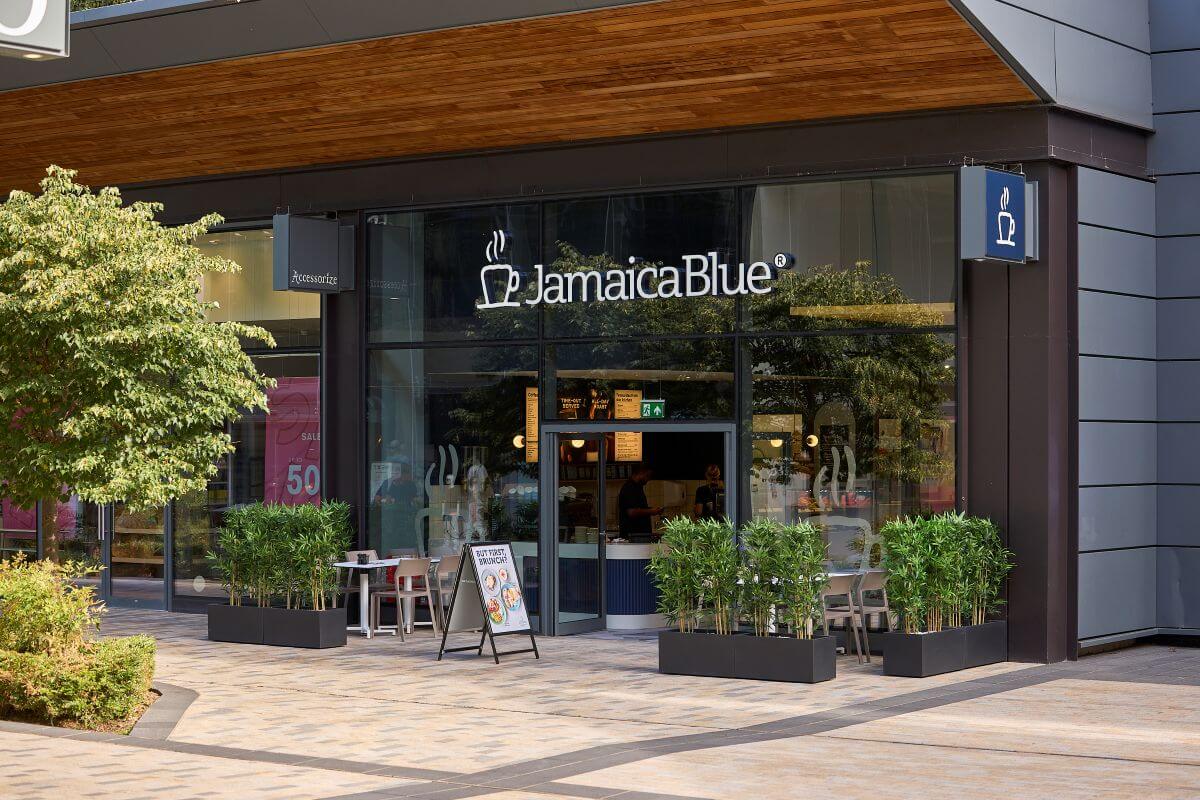 Jamacia Blue Franchise Logo Banner