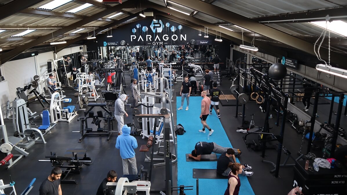 Paragon Gym Franchise Logo Banner