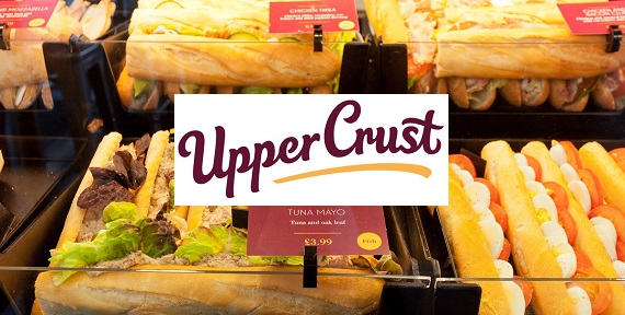 Upper Crust Franchise Logo Banner