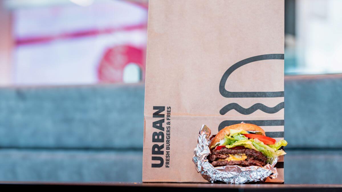 Urban Burgers Franchise Logo Banner